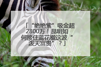 “绝绝紫”吸金超2800万！昆明如何接住蓝花楹这波“泼天富贵”？